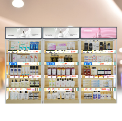 超市洗护区展示